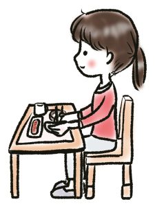 食事姿勢
